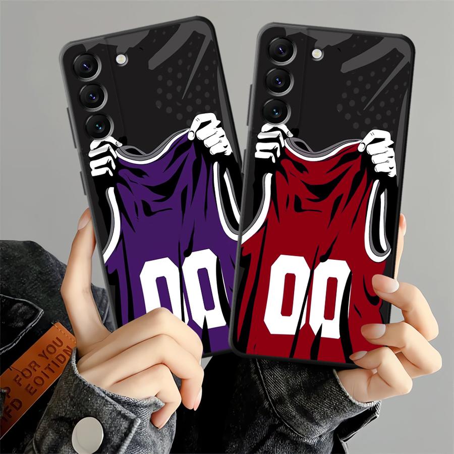 Jersey Numbers Case for Samsung Galaxy A05 A55 A23 A73 A57 A06 A52 A53 A37 A12 A25 Phone Cover A51 A17 A15 A41 A50 A70 A36 A13