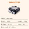 1600W Macchina per Waffle ad Alta Potenza Riscaldamento Bifacciale Tostapane Domestico Semi-Automatico Macchina per la Colazione