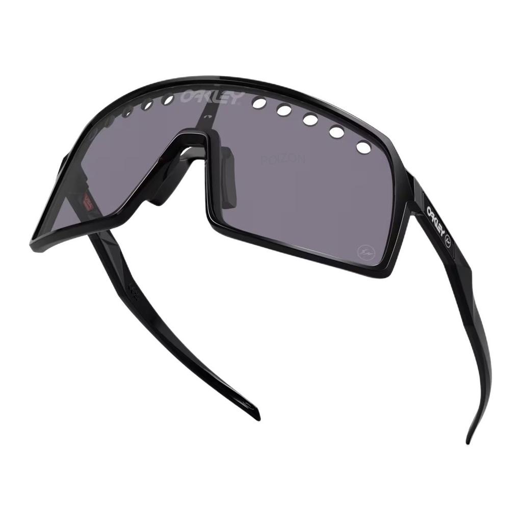 Oakley Fashion Irregular Shape Sunglasses Unisex sunglasses Black OO9406A-02