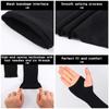Summer Cooling Arm Sleeves Fingerless Ice Silk UV Protection High Elastic for Cycling Fishing Outdoor Sports