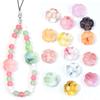 10pcs/lot Colorful Flower Acrylic Beads Four Petal Flower Beads Loose Spacer For Jewelry Making Bracelet Necklace Accessories
