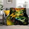 Electric Butterfly Dance Blanket Flannel Blanket Throw Blanket Sofa Cover Blanket Soft Premium Blanket Picnic Blanket Tv Blanket Gifts