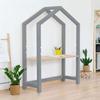 Bureau enfant cabane STOLLY gris et naturel