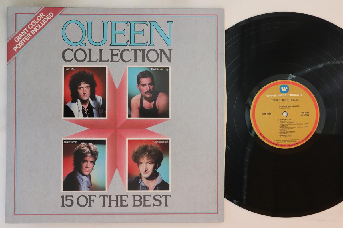 

LP Record QUEEN - Collection 15 Of The Best NU3210,OP1539 KTEL 1984 US Rock Used