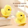 Children's Wind-up Jumping Plush Chick Simulation Nostalgic Toy
