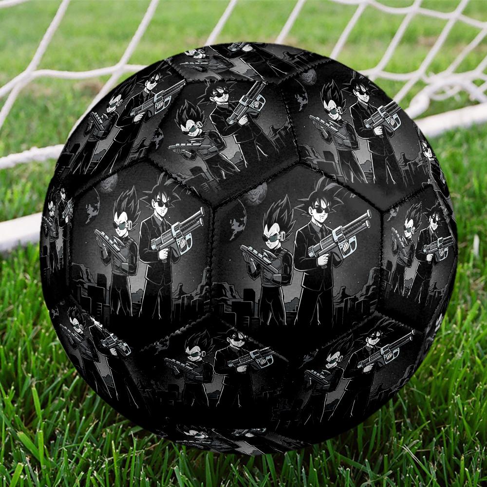 1pc Dragon Ball Z Football Soccer Ball Size 5 Indoor Soccer Ball Fashion Colorful  Backyard Game -Great For Sports Fans Gift HE58