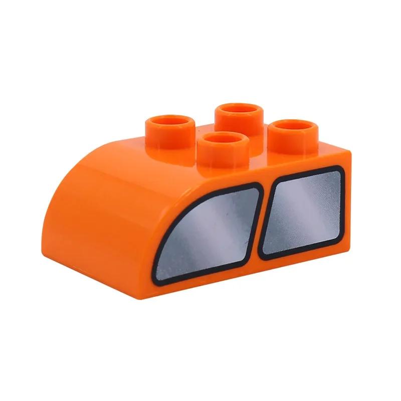 Big Building Base Blocks Printed Patterns Accessories Cake Zoo Tools Compatible Large Bricks Children Kids Creativity Toys Gifts