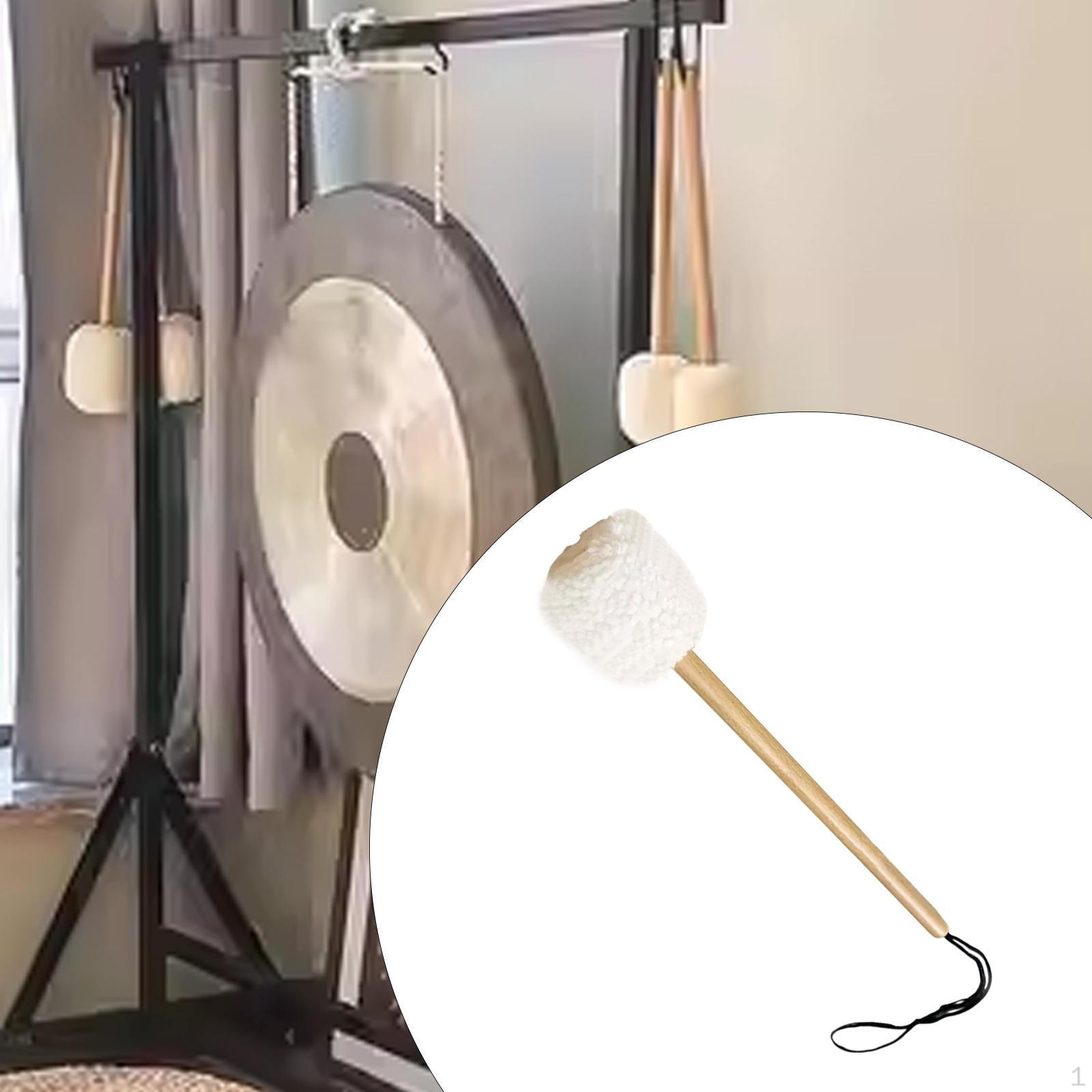 

Медный молоток-гонг с деревянной ручкой для осознанной игры звуками S