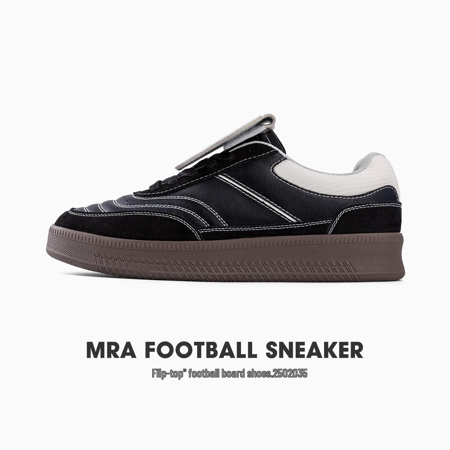 

MRA Мужские осенние белые кроссовки для футбольных тренировок в стиле Фореста Гампа - Повседневные плоские кроссовки для работы 40 чёрный