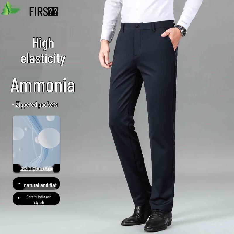 

FIRS Men s Wrinkle-Resistant Thick Business Casual Dress Pants 35