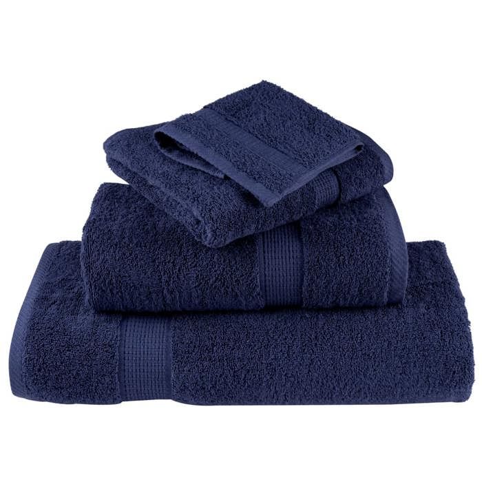 VidaXL Superior Quality Towel Set 12 Pcs, Hand Towels, Shower Towels, Bath Sheets, Washcloths 137575