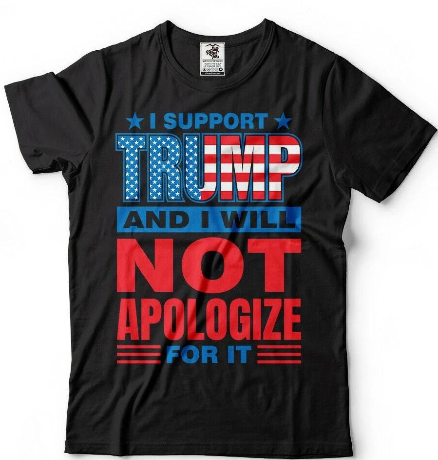 I Support Trump Donald Trump 2024 Shirt Men Women MAGA Pro Trump T shirt XL