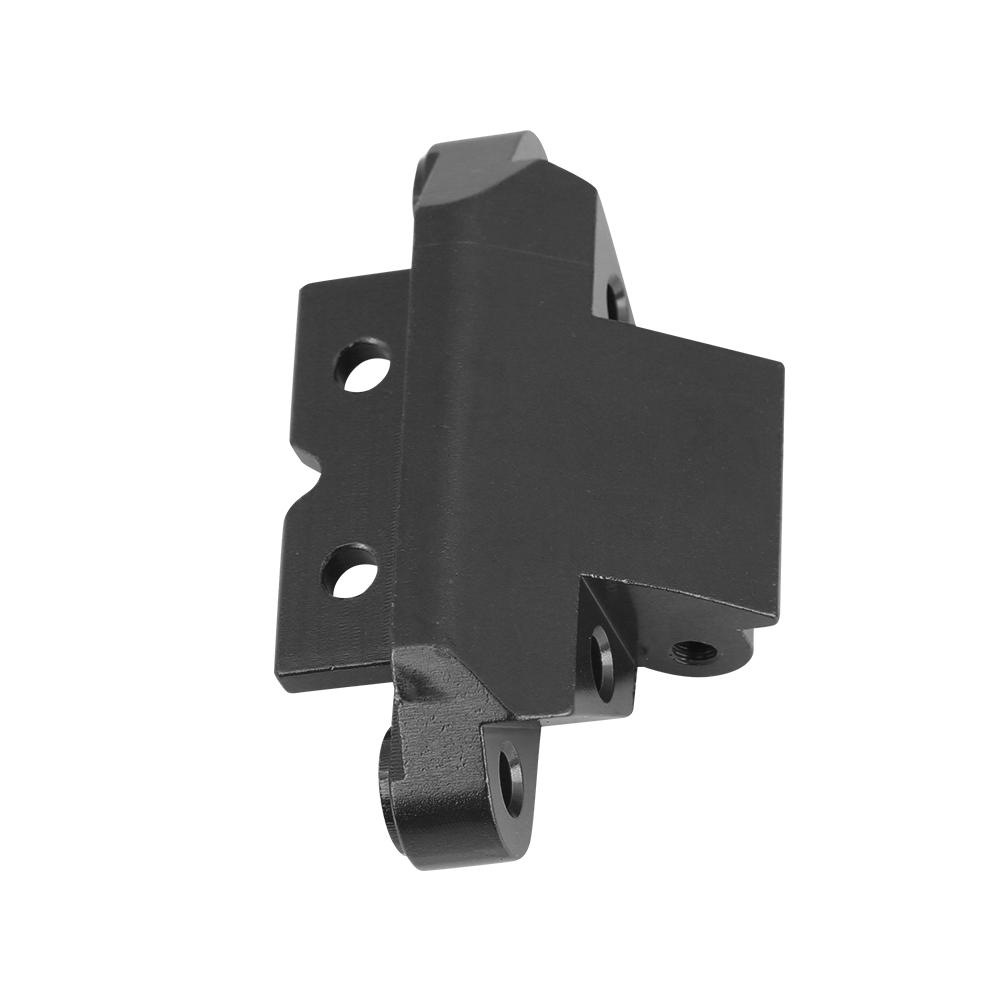 Aluminium Alloy Front Arm Bulk for Axial  Rock Racer 90026 RC Upgrade Part (Black)