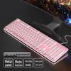 Wolf Path Silent Wireless Keyboard & Mouse Set: Wired for Smooth Typing - Ideal for Gaming & Office Use, Magnetic Switch for Men & Women.