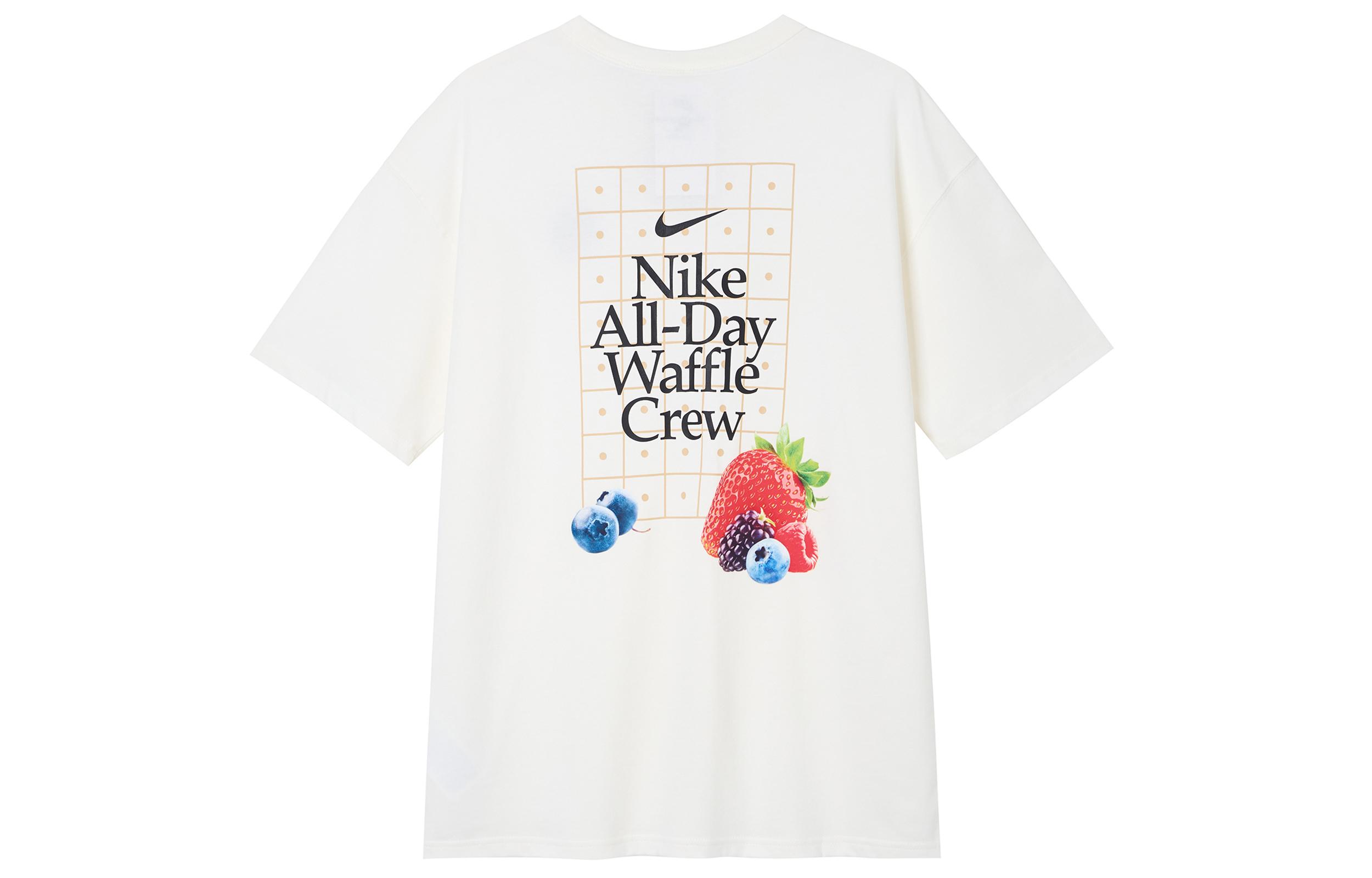

Nike T Shirts Men s White Crew Neck Moderate Straight Fit HQ1202-133 XL