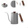 600ml Mini Gooseneck Kettle with Long Spout for Pour Over Coffee and Tea at Home or Picnic