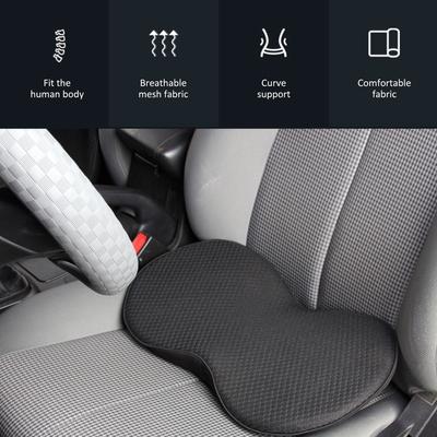 Car Seat Cushion, Memory Foam Car Seat Pad Low Back & Tailbone Pain Relief Cushion with Removable