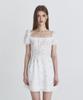 NOT YOUR ROSE Rosie Puff Dress (White)