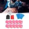 10pcs Tattoo Pen Elastic Bandage 200pcs Blue Tattoo Machine Pen Covers 3pcs Tattoo Ink Cup Holder Color Rack