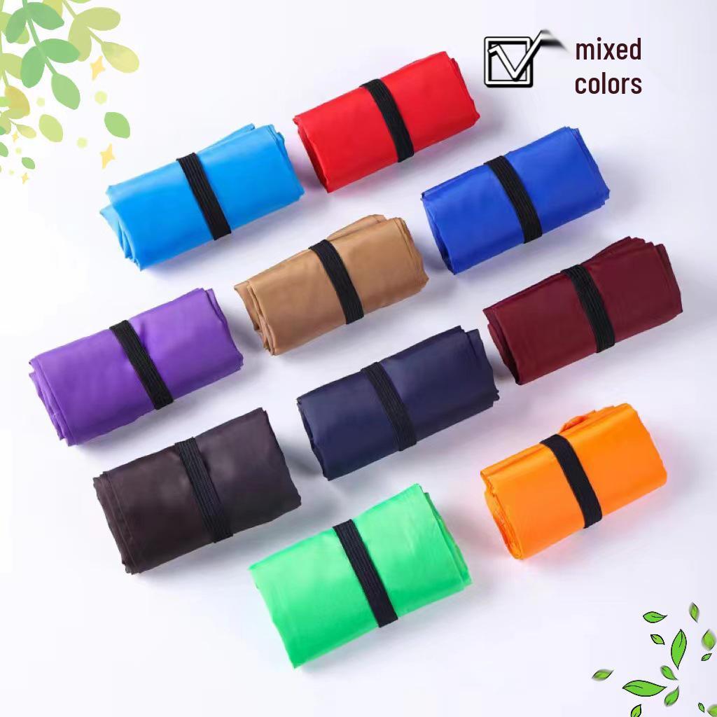 

Portable Eco-Friendly Foldable 210T Polyester Grocery Tote Bag 38*60 cm