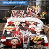 Tokio Anime 3er-Set K-Pop Musikgruppe Bettwäsche-Set, Ideal für Schlafzimmer, Wohnheim, Inklusive Bettbezug und 2 Kissenbezügen, Fan-Geschenke