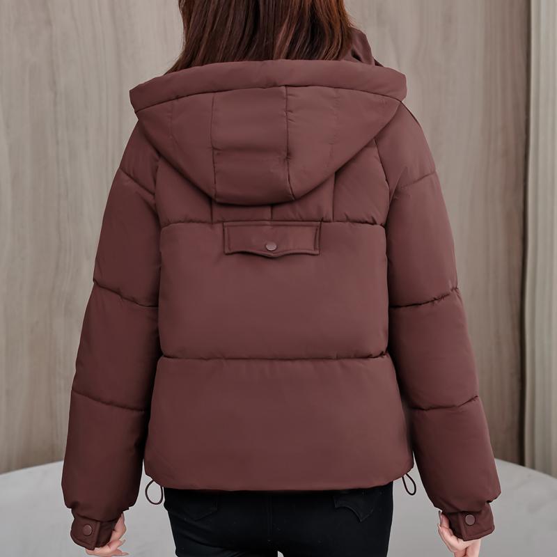 Fashion Winter Short Coat Female Warm Parkas Hooded Casual Thick Women Jackets