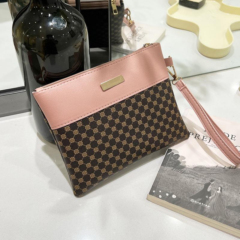 Women's Bag Summer New Style Retro Printing Fashion Simple Clutch Bag Women's Wallet Small Bag