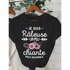 Plus Size Women's Funny Graphic Tee Crew Neck Short Sleeve Casual Spring Summer Top