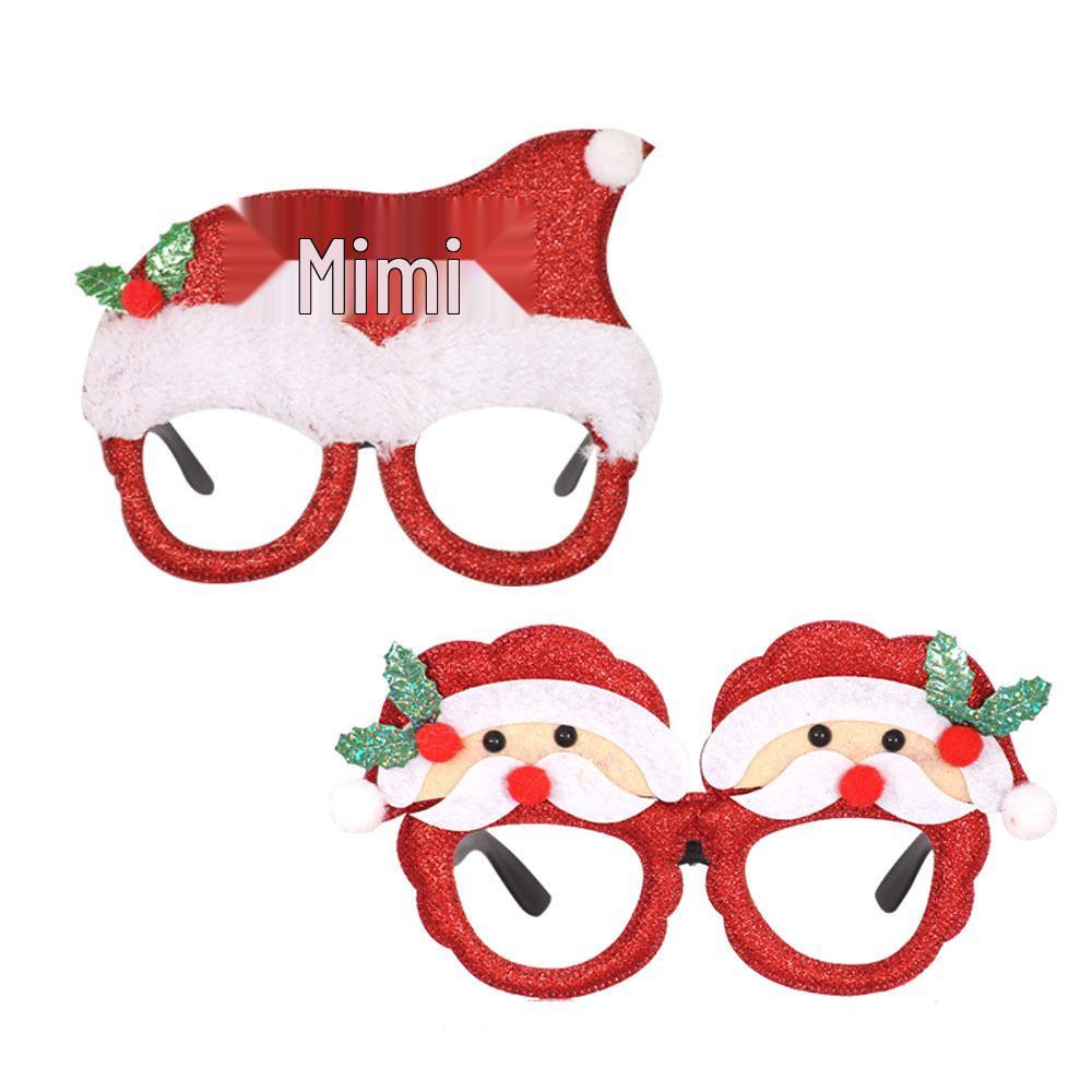 Kids' Santa Bowknot Glasses - Christmas Party Photo Props