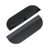 2Pcs Carbon Fiber Car Rearview Mirror Rain Shield Eyebrow Flexible Car Rearview Mirror Rain Shield Protector Eyebrow Rain Cover