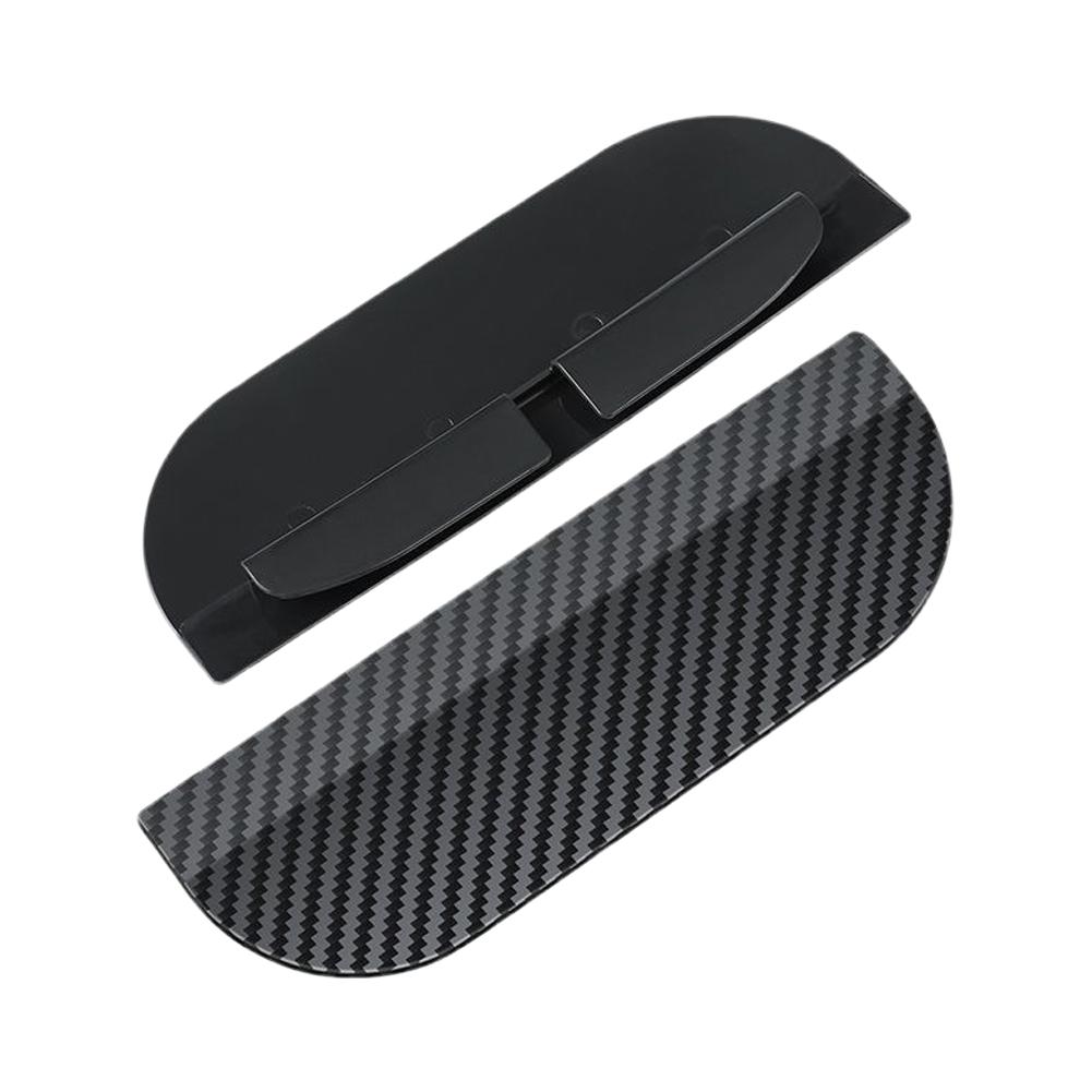 2Pcs Carbon Fiber Car Rearview Mirror Rain Shield Eyebrow Flexible Car Rearview Mirror Rain Shield Protector Eyebrow Rain Cover