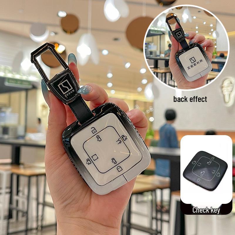 2025 Zeekr 001 Key Cover, Model 7X Car 009 Metal Shell 007GT