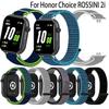 Nylon Loop WatchBand Strap For Huawei Honor Choice ROSSINI 2i Smart Wristband Quick Release Elastic Breathable Bracelet strap
