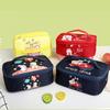 Cartoon Insulated Bento Bag For Kids With Aluminum Foil Lunchbox Carrier For School Or Travel