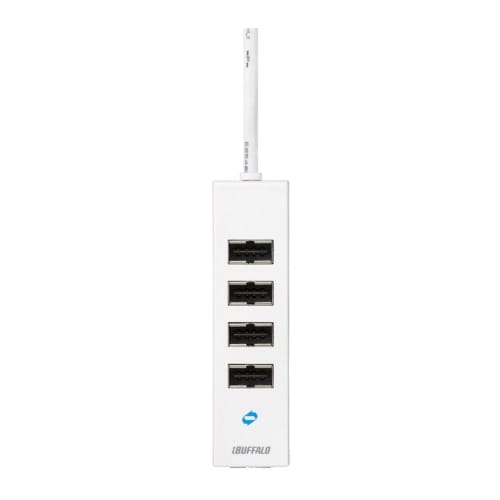 BUFFALO Beide USB-Hubs Beide USB-Anschlüsse übernehmen USB 2.0-Hub 5-Port-Typ Schwarz BSH5UD20BK