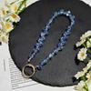 Teardrop Crystal Beaded Mobile Phone Lanyard Pendant Case Keychain Pendant Earphone Accessories Chain Light Luxury Jewelry New