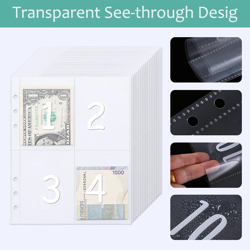 A5 Couple's 100-Day Savings Notebook with Insertable Binder