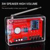 DIY FM Radio Electronic Kit 87-108MHz Adjustable Frequency Digital Display DIY Soldering Project Practice Solder RDA5807
