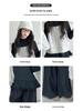 Girls' Plaid Wide-Leg Pants 3-Piece Set for Spring/Autumn 2025