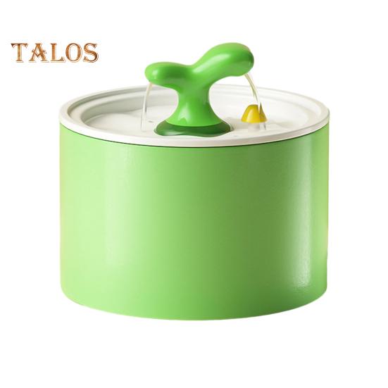 1.5L Automatic Cat Water Fountain Ceramics Pet Drinking Dispenser Ultra-Quiet Pet Water Bowl with Filtration System for Indoor Cats Dogs