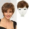 Women's Short Hair Top Hair Patch for Gray Coverage & Volume Boost