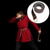 Retro Medieval Belt Renaissance O-shaped Ring Imitation Leather Fighting Knight Belt Unisex Waistband Clothes Accessories