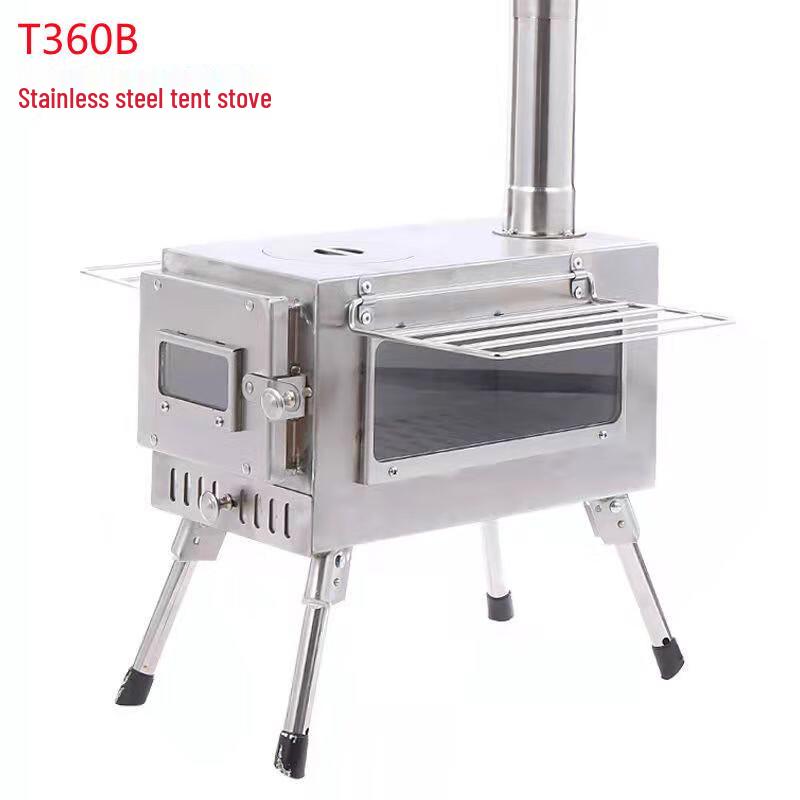 OEING Portable Outdoor Wood Stove 400x530x380mm