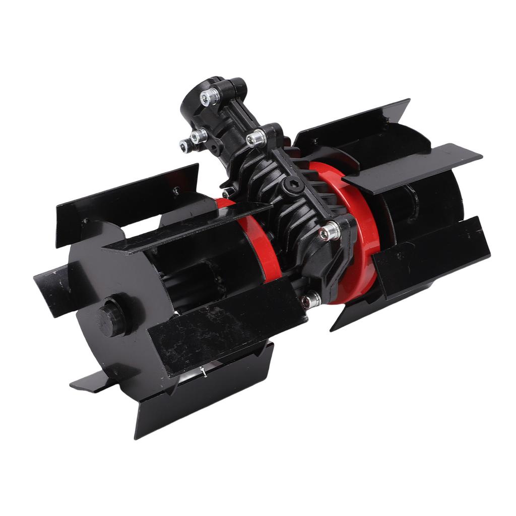 10CM  Ing Wheel Aluminum Iron 7 Teeth   Plowing Wheel for Loosening Soil Digging Trenches Removing  S