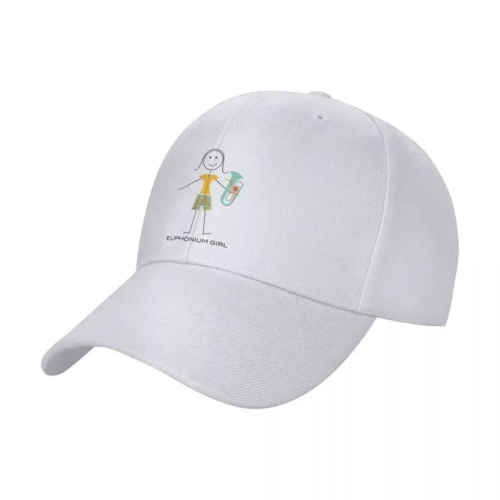 Funny Womens Euphonium Design Baseball Cap Custom Hat Fluffy Hat Womens Hats Mens