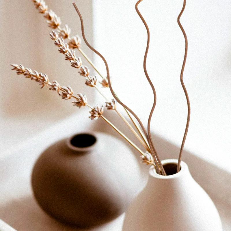 20 buc Bețișor Difuzor Lung Ondulat Ratan Reed Aromaterapie Ratan Aromă Parfum Difuzor Rezervă de Înlocuire Bețișor Odorizant de Aer