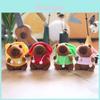 Leuk Tekenfilm Capybara Pluche Sleutelhanger Accessoire Met Ultrazacht Pluche Materiaal