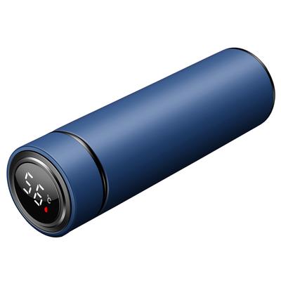 Vakuová láhev 304 nerezová ocel 500ml láhev na vodu LCD digitální displej hrnek
