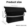 Wheelchair Bag Large Capacity Wheelchair Rear Storage Bag with Reflective Strip Waterproof Oxford Walker Frame Organization NEW