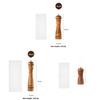 Antique Finish Wooden Spice Grinder With Manual Pepper And Salt Mill For Cooking Enthusiasts